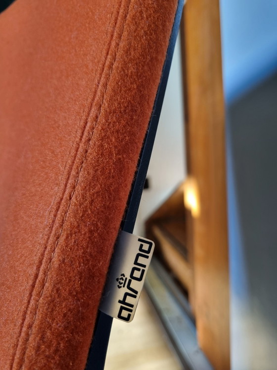 Image 1 of 2x Original Ahrend Stühle Orange