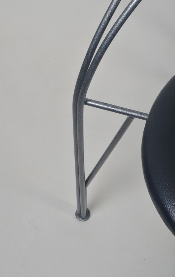 Image 1 of 4 Stühle „Lune d'Argent“, entworfen von Pascal Mourgue für Fermob, 1985