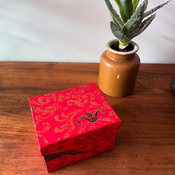 Image 1 of Vintage Tischfeuerzeug aus versilbertem Metall für Silver Match, Frankreich