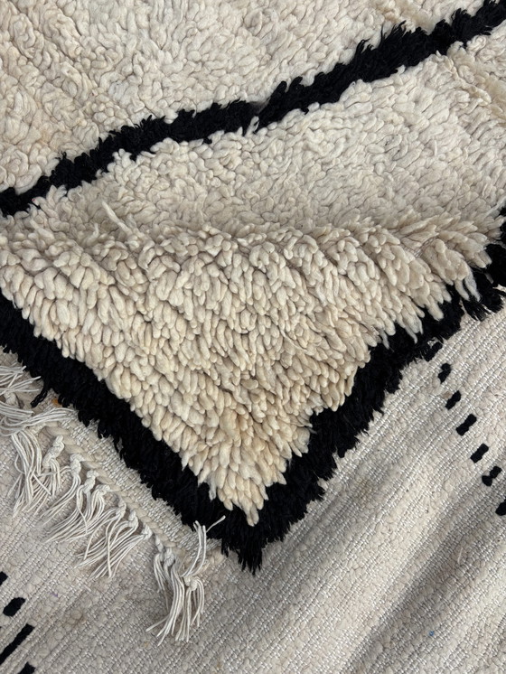 Image 1 of Vintage Marokkanisch Beni Ouarain Teppich 110X200 Cm