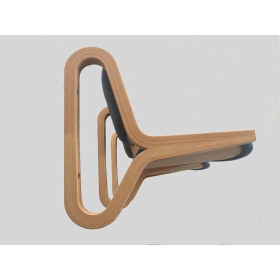 Image 1 of Vintage-Wandbank mit 2 Sitzplätzen, Rud Thygesen und Johnny Sørensen