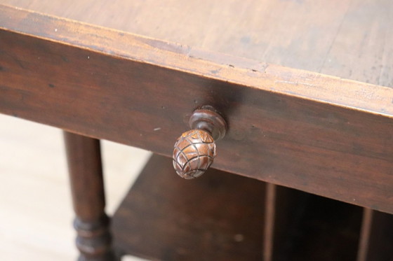 Image 1 of Antikes Schreib- und Lesepult aus Pappelholz, Italien 19.