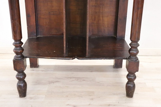 Image 1 of Antikes Schreib- und Lesepult aus Pappelholz, Italien 19.