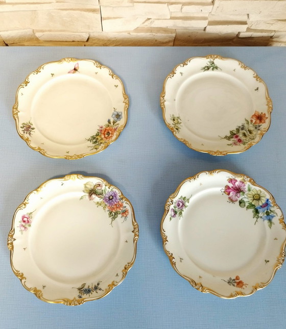 Image 1 of Frühstücksset, K&As Porzellan, Rosenthal Pompadour Von 1937-39