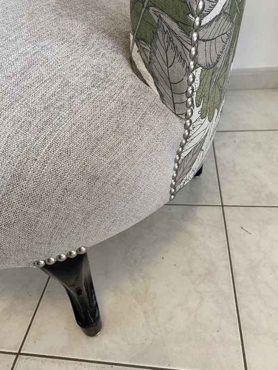 Image 1 of Antiker Sessel Kröte Vollständig neu gemacht