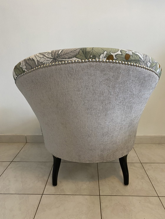 Image 1 of Antiker Sessel Kröte Vollständig neu gemacht