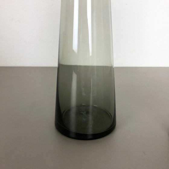 Image 1 of Vintage Paar 2 Turmalinvasen von Wilhelm Wagenfeld für WMF, Deutschland 1960er Jahre