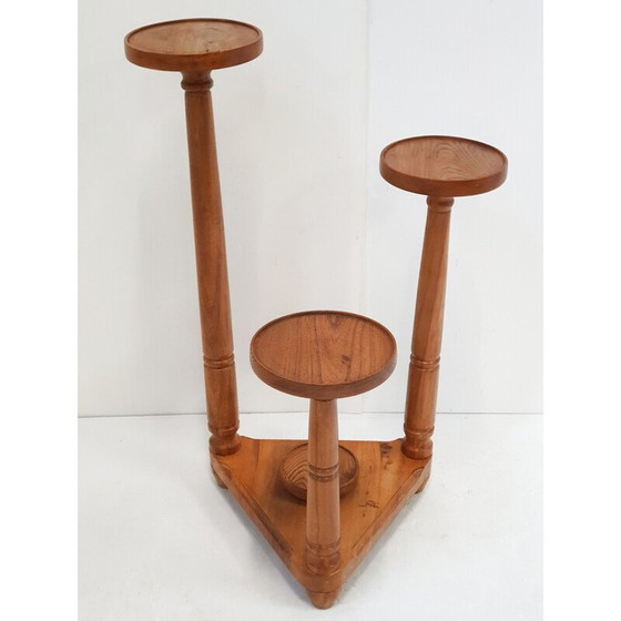 Image 1 of Vintage-Pflanzenhalter aus Holz