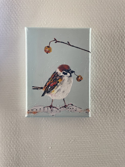 Porträt eines Spatzen