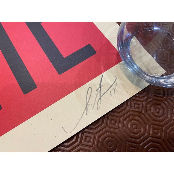 Image 1 of Vintage Lithograph "Liberty Equality Fraternity" by Shepard Fairey, 2018