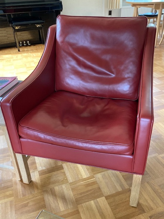 Image 1 of Borge Mogensen 2-Sitzer-Sofa + Sessel im dänischen Design