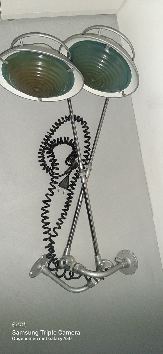 Image 1 of 2x Ferdinand Solere Metallstablampe