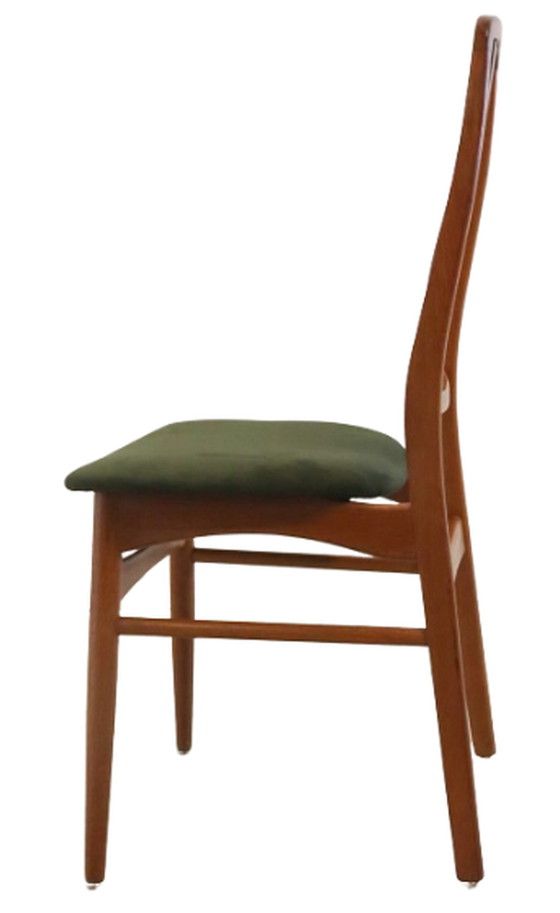 Image 1 of 6x Dänische Vamdrup Esszimmerstühle 'Fano' vintage