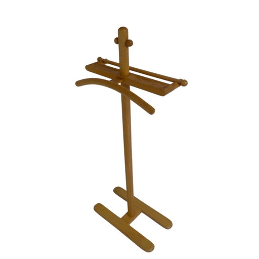 Vintage Skandinavisch gemacht - Dressboy / Valet Stand - Helle Eiche / Kiefer