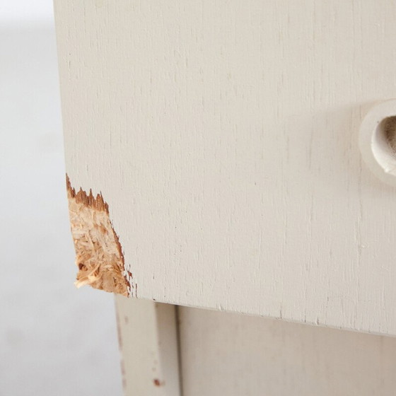 Image 1 of Alter weißer Schreibtisch, Dänemark 1960