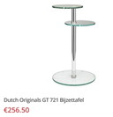 Gebr van der stroom gispen heute Modell GT721 Beistelltisch