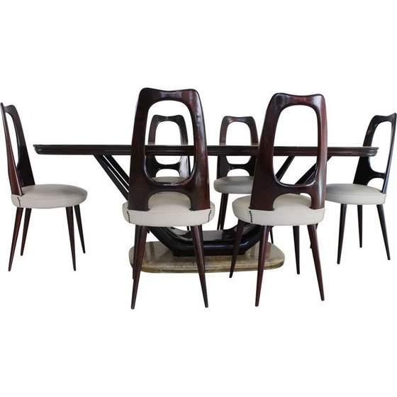 Image 1 of Vintage-Geschirr aus Marmor von Vittorio Dassi, Italien