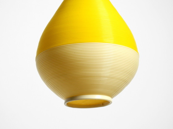 Image 1 of Schöne Original große 1960er Heifetz Rotaflex Pendelleuchte in Tropfenform