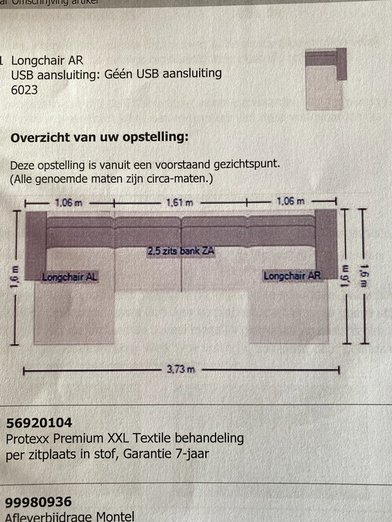 Image 1 of Montel 4,5-Sitzer-Sofa