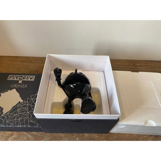 Image 1 of Pac-man vintage schwarz von Richard Orlinski, 2020