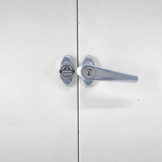 Image 1 of Vitrine aus Metall und Glas von Smrečina Oz Pukavec, Tschechoslowakei 1950er Jahre