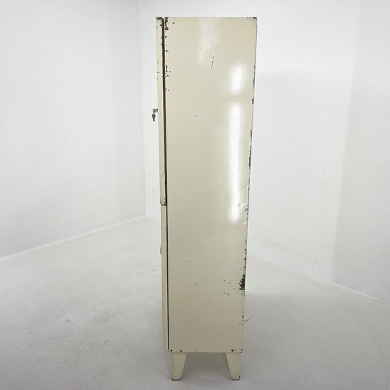 Image 1 of Vitrine aus Metall und Glas von Smrečina Oz Pukavec, Tschechoslowakei 1950er Jahre