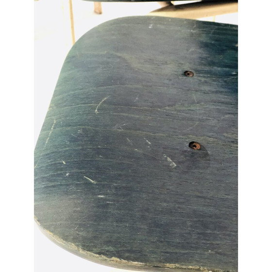 Image 1 of Satz von 4 Stühlen aus Holz und Metall