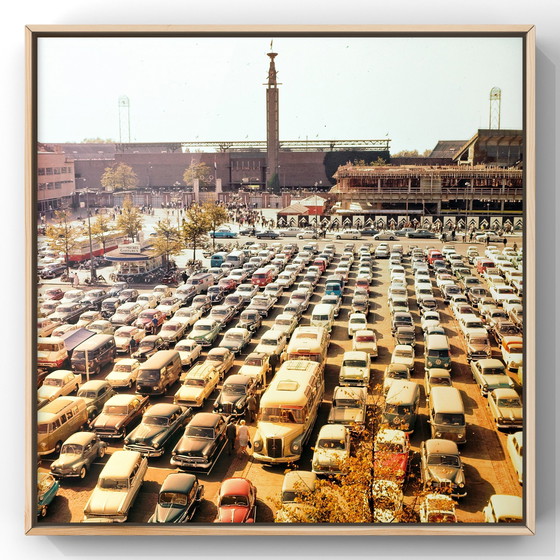 Image 1 of 1X Kunstdruck - Olympiastadion Amsterdam, 1960er Jahre