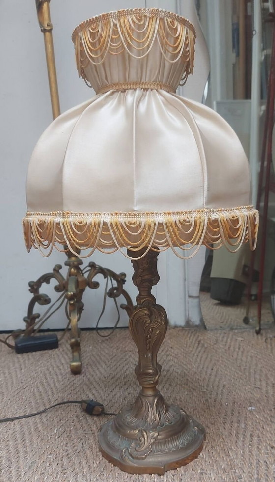 Image 1 of Stehleuchte Im Stil von Louis Xvi Aus Bronze