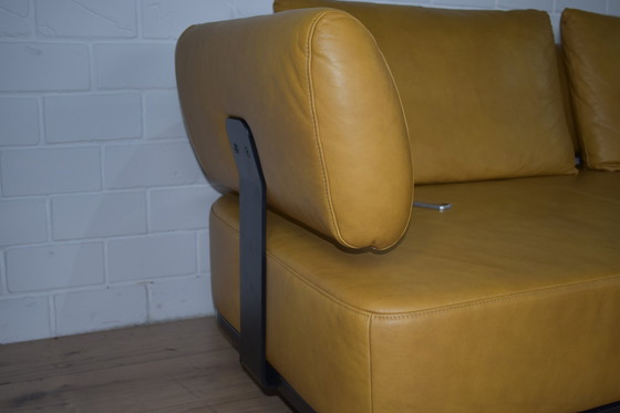 Image 1 of Ledersofa Mit Elektrischer Sitztiefenverstellung Ledercouch Lederecksofa Sofa Couch Ecksofa