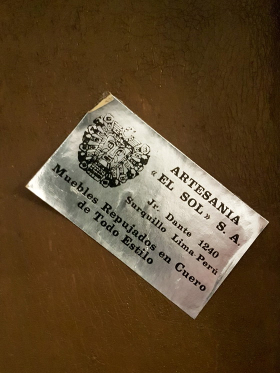 Image 1 of Brutalist Klappstuhl von Angel Pazmino 1974