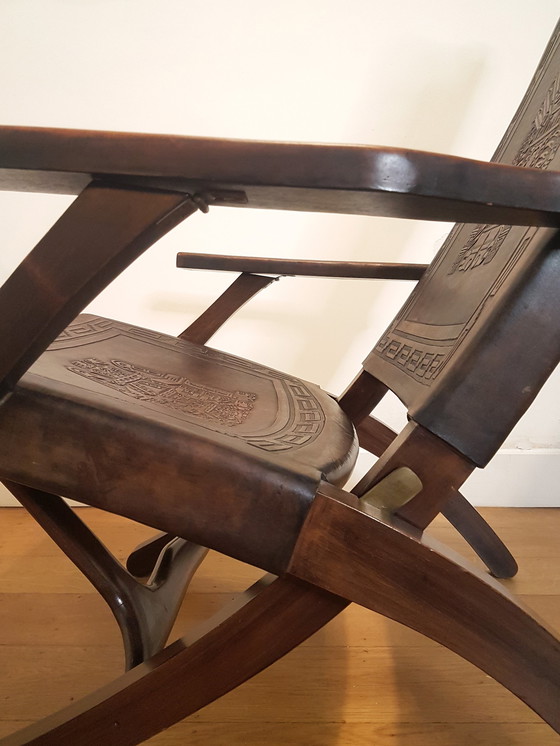 Image 1 of Brutalist Klappstuhl von Angel Pazmino 1974