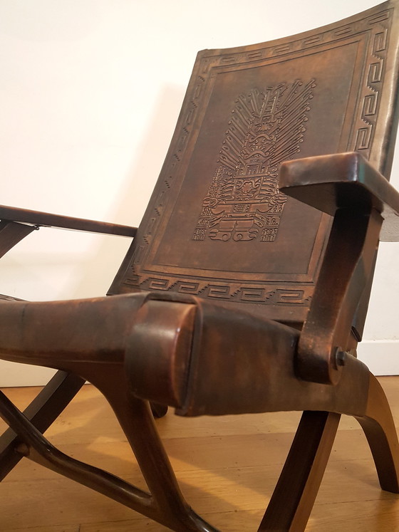 Image 1 of Brutalist Klappstuhl von Angel Pazmino 1974