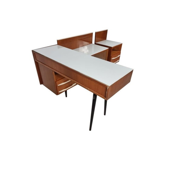Image 1 of Vintage-Schreibtisch von Mojmir Pozar für Up Závody, 1960er Jahre