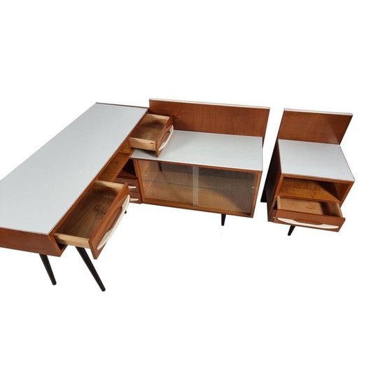 Image 1 of Vintage-Schreibtisch von Mojmir Pozar für Up Závody, 1960er Jahre