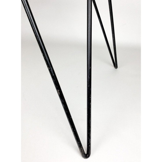 Image 1 of Vintage rattan couchtisch von Raoul Guys