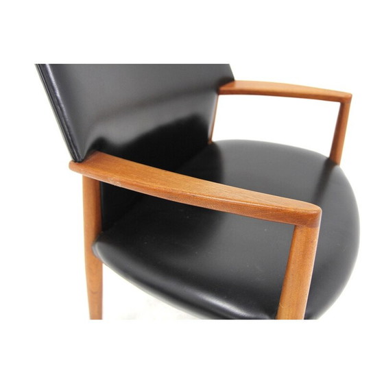 Image 1 of Vintage Skai Bürostuhl von Ejnar Larsen und Axel Bender Madsen, Dänemark 1960