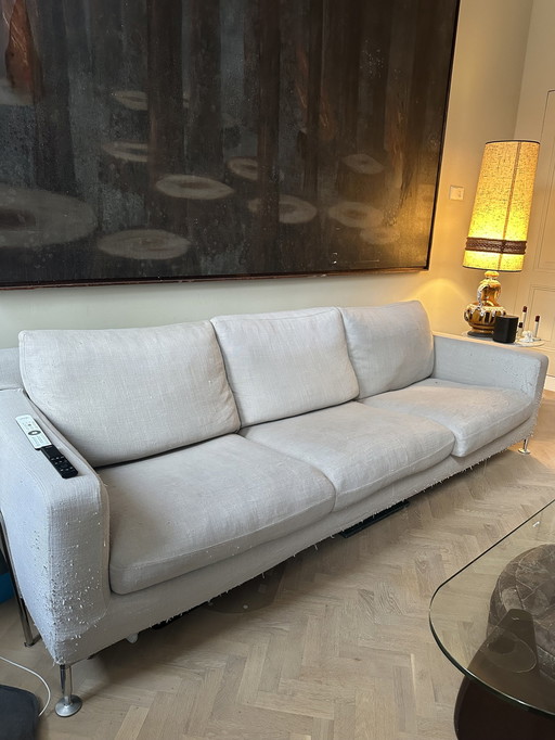 B&B Italia Sofa Harry Taupe / Hellgrau (abnehmbarer Bezug)