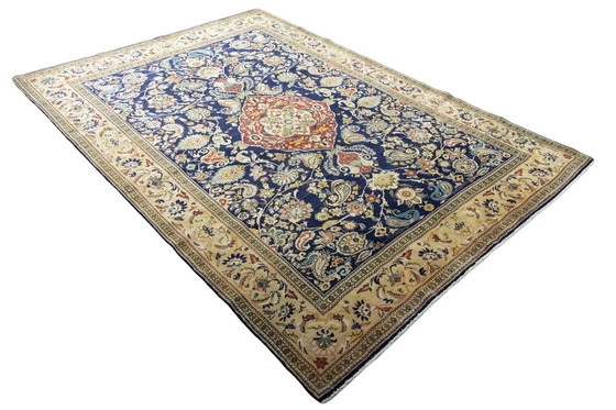 Image 1 of Handgeknüpfter Ghom Kork Orientteppich - 306 X 214 Cm