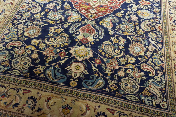 Image 1 of Handgeknüpfter Ghom Kork Orientteppich - 306 X 214 Cm