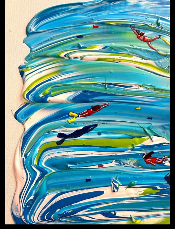 Image 1 of Juli Lampe (XX-XXI) - Riding the waves