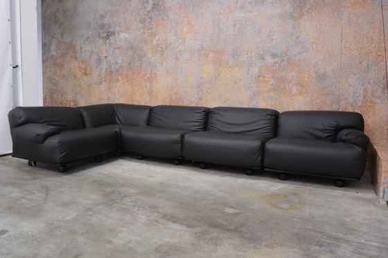 Image 1 of Neu gepolstertes seltenes Cassina Fiandra Element Sofa