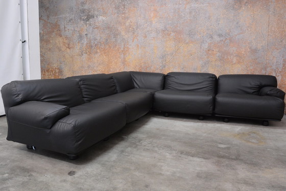 Image 1 of Neu gepolstertes seltenes Cassina Fiandra Element Sofa