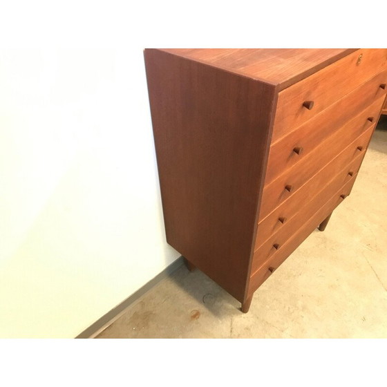 Image 1 of Dänische Vintage-Kommode aus Teakholz, 1960er Jahre