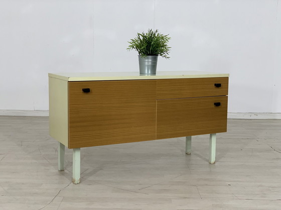 Image 1 of Mid century lowboard kommode anrichte flurschrank schrank vintage cabinet