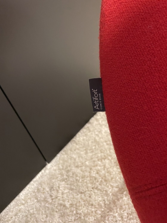 Image 1 of Schöner Artifort Sessel Conco Rot