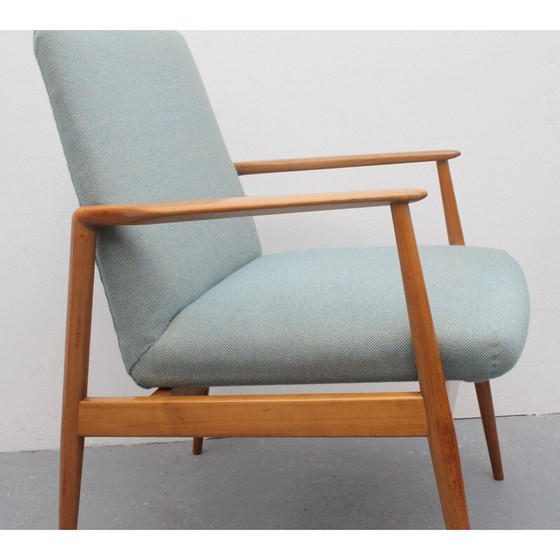 Image 1 of Vintage-Sessel aus Kirschholz 1960er Jahre