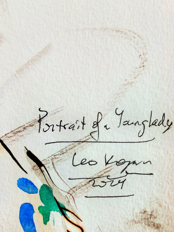 Image 1 of Leo Kogan - Porträt einer jungen Dame