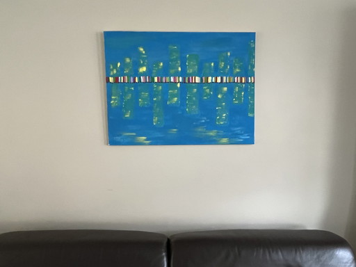 Malerei Acryl auf Leinwand