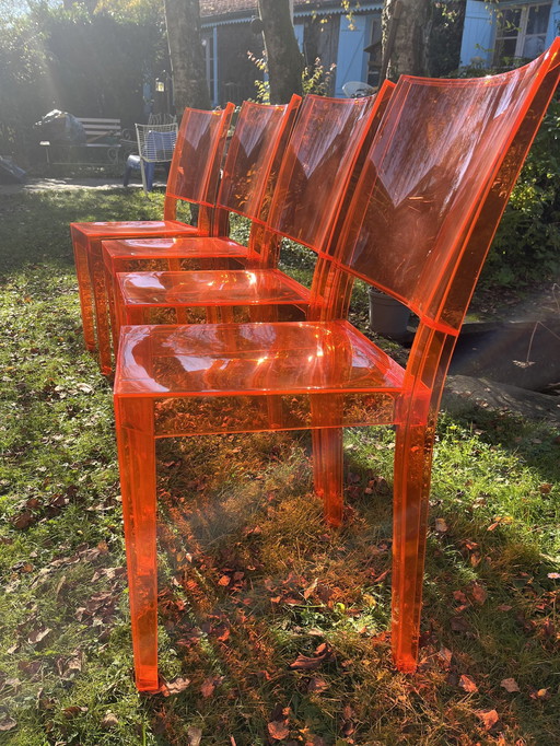 4x Stühle Für Kartell Von Starck